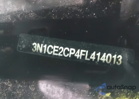 2015 Nissan Versa Note Sv из США, поврежденный, VIN 3N1CE2CP4FL414013